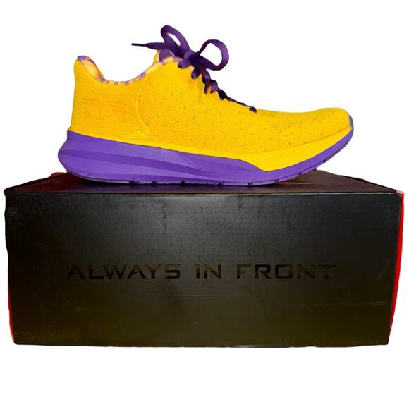 TYR Shoes - Just in 💫| TYR Techknit RNR - 1 Running Shoe Yellow/Purple M 6.5 W 8